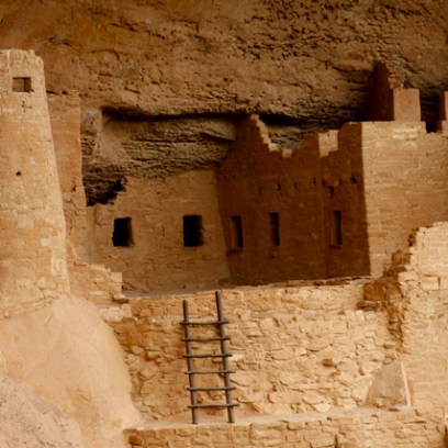 view of mesa verde cliff palace