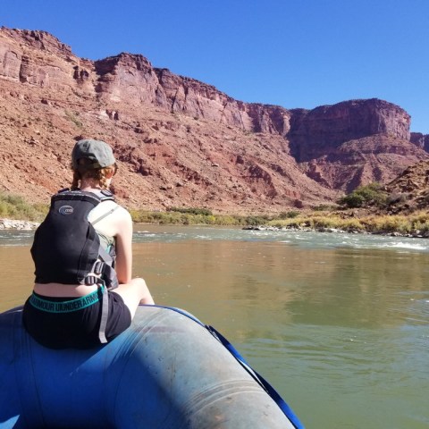 a man that is standing in the water