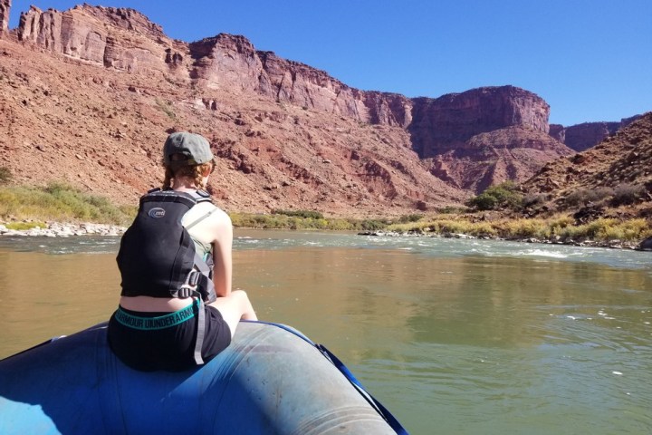a man that is standing in the water